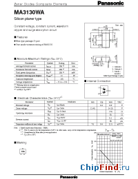 Datasheet MA3130 manufacturer Panasonic